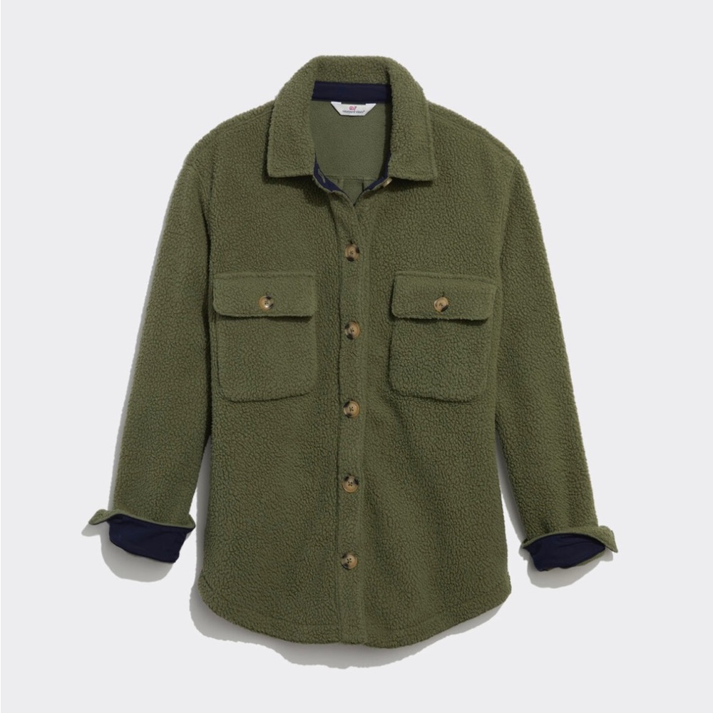OLIVE GREEN VINEYARD VINES SHACKET